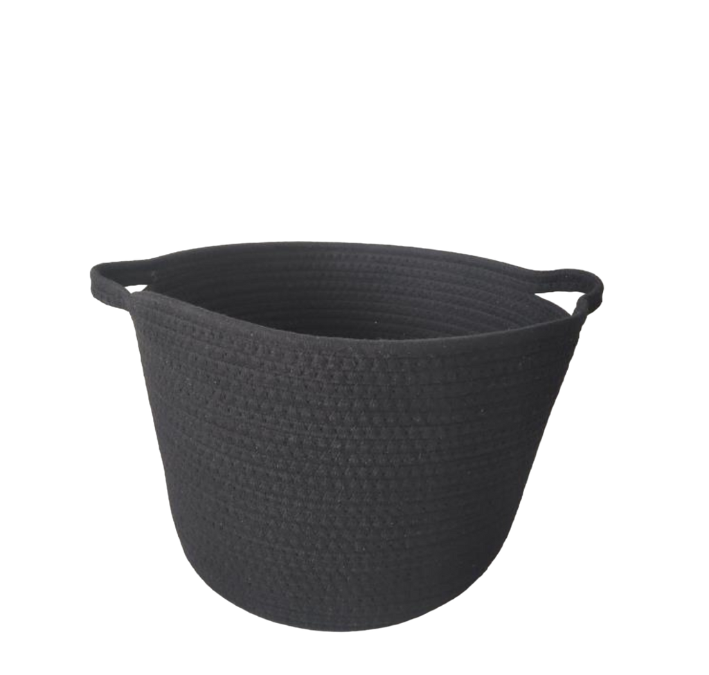 Cotton Rope Round Basket