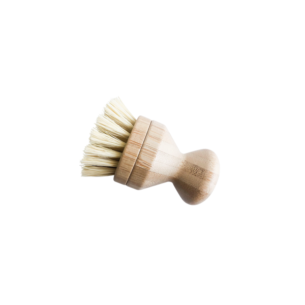 Natural Bamboo Pot Brush w/ Removable Head