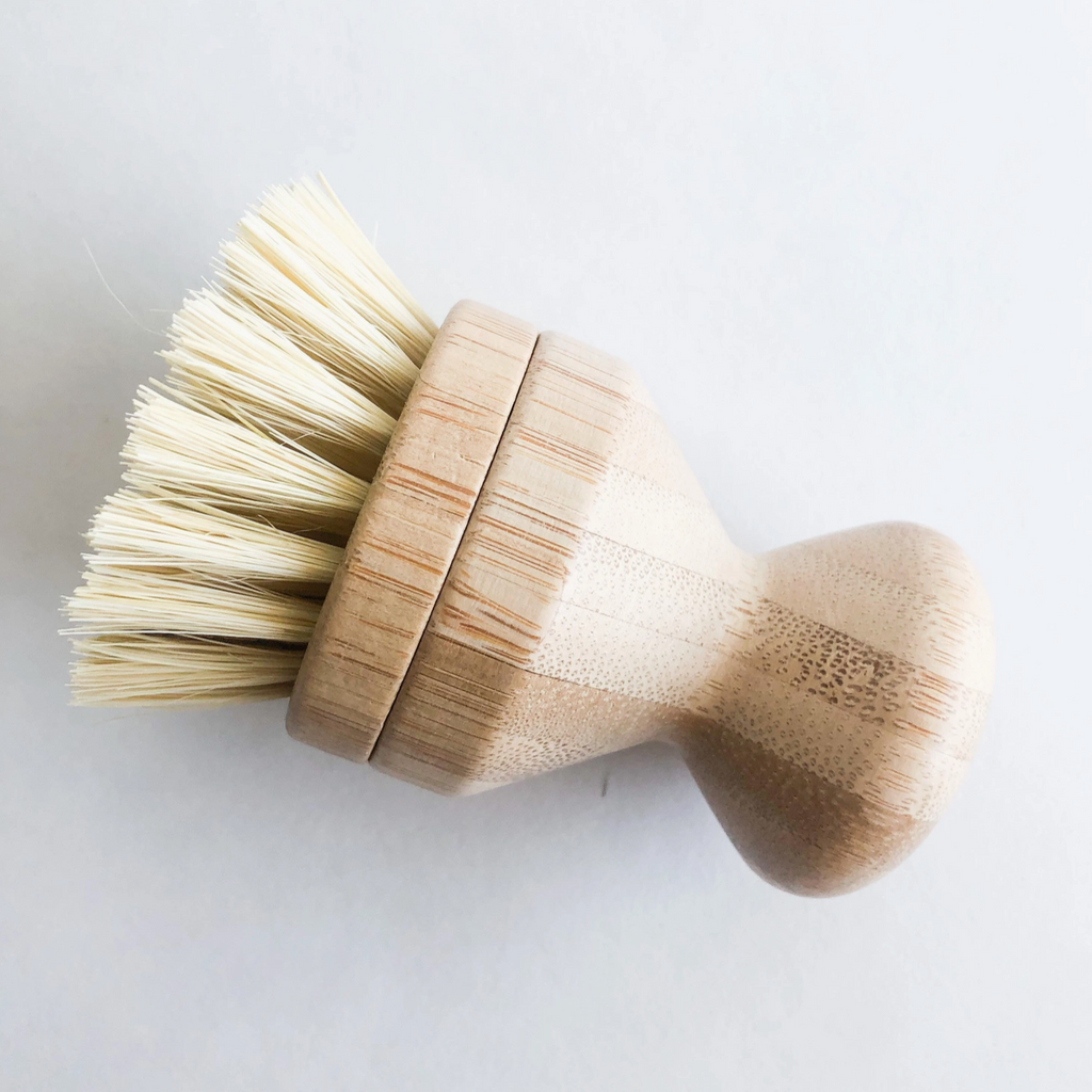 Natural Bamboo Pot & Dish Brush