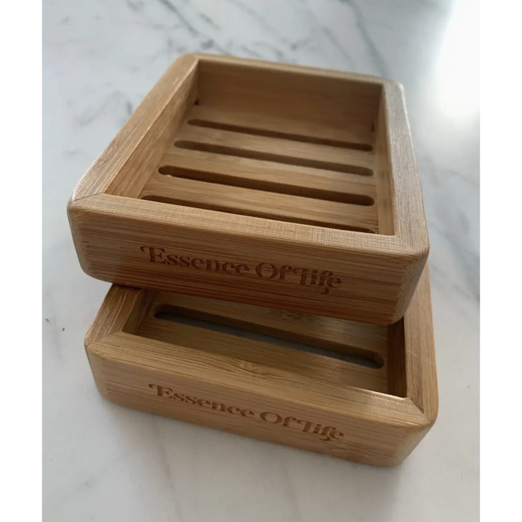 100% Biodegradable Bamboo Soap Dish