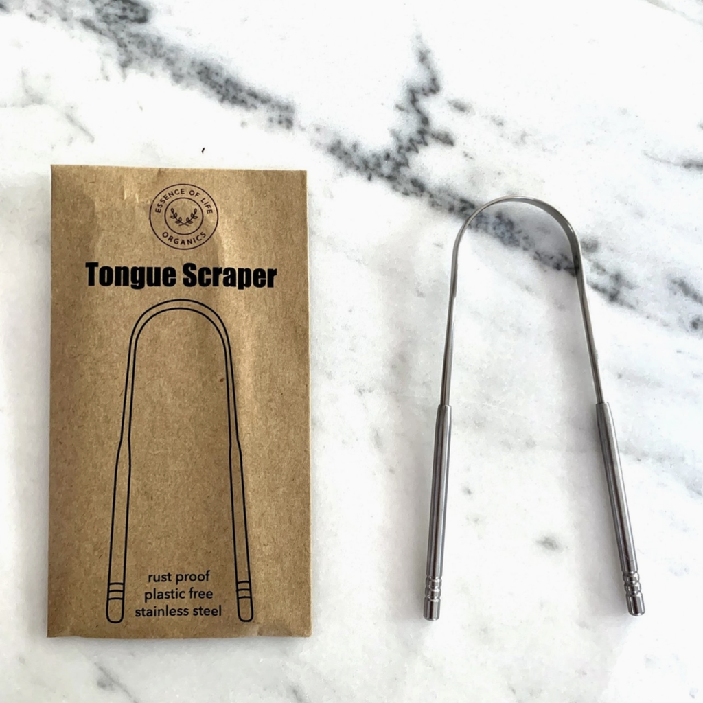 Stainless Steel Tongue Scraper