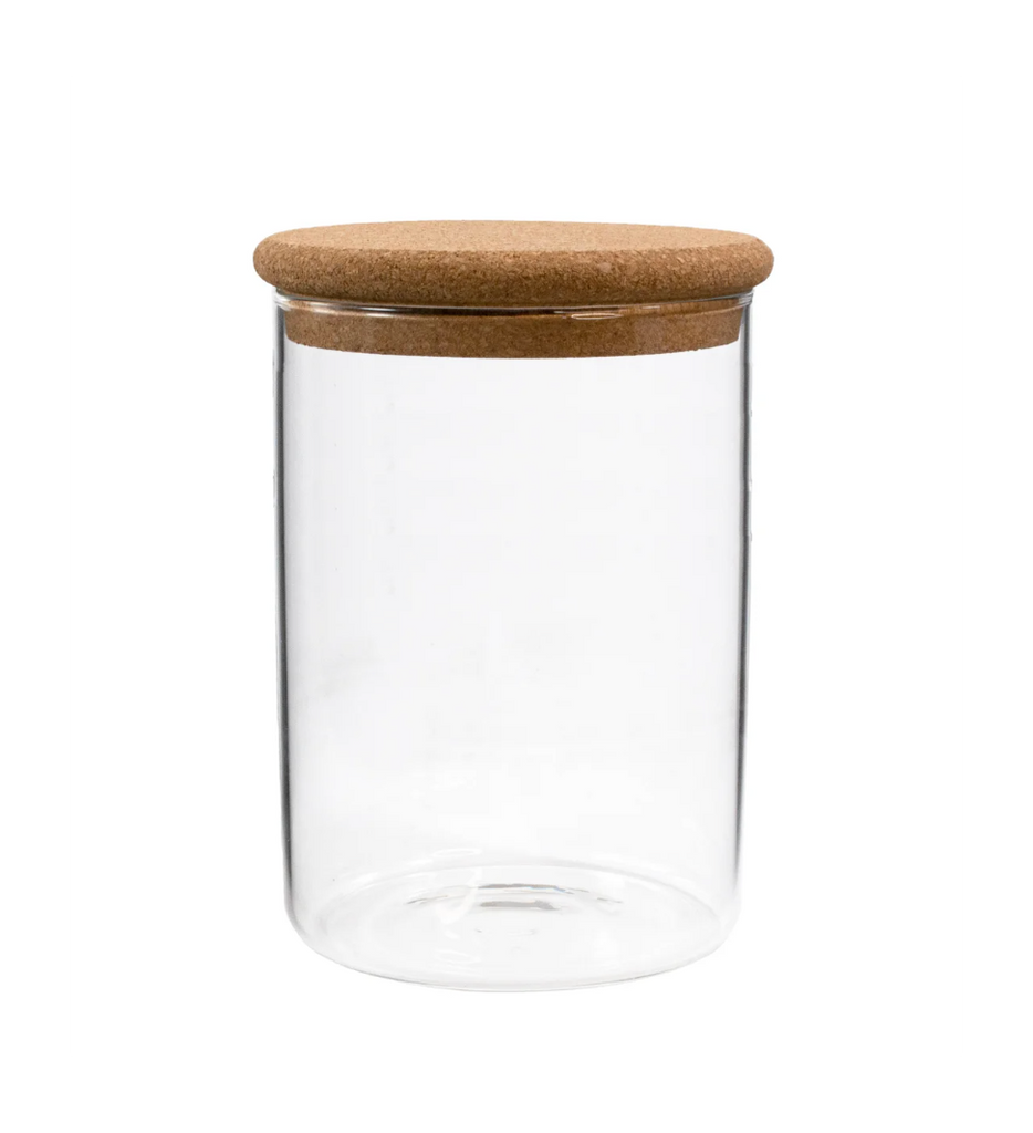 Glass Jars with Cork Lid